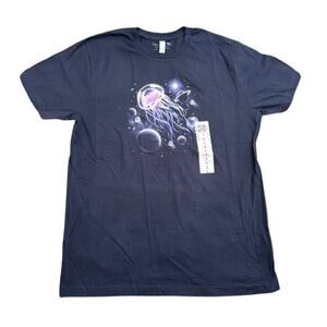 Tee Turtle Space Jellyfish T-Shirt in Navy, Size L​​​